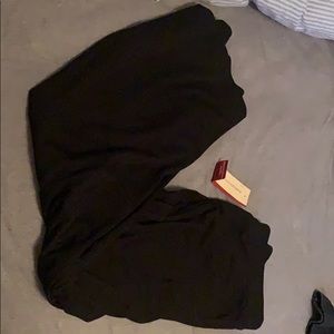 Black stretch dress pants